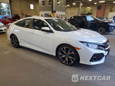 Czwarte zdjęcie samochodu z boku: 2019 HONDA CIVIC SI VIN:2HGFC1E5XKH706677 - miniatura