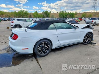 Trzecie zdjęcie samochodu z tyłu: 2021 FORD MUSTANG VIN:1FATP8UH2M5142338 - miniatura