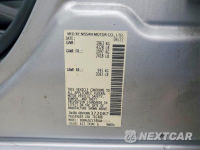 Zdjęcie 12 z 12 samochodu: 2022 NISSAN ALTIMA S VIN:1N4BL4BVXNN372087 - miniatura