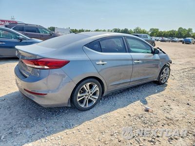 Trzecie zdjęcie samochodu z tyłu: 2017 HYUNDAI ELANTRA LIMITED VIN:KMHD84LF4HU197854 - miniatura
