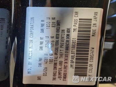 Zdjęcie 12 z 12 samochodu: 2026 MAZDA 3 SELECT SPORT VIN:JM1BPABL8T1880851 - miniatura