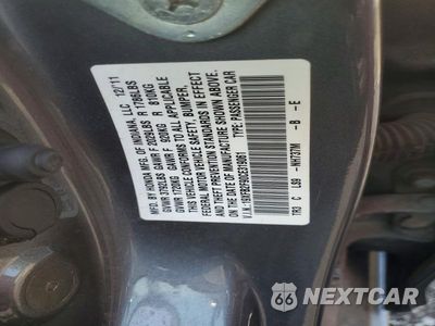 Zdjęcie 12 z 12 samochodu: 2012 HONDA CIVIC EXL VIN:19XFB2F90CE319061 - miniatura