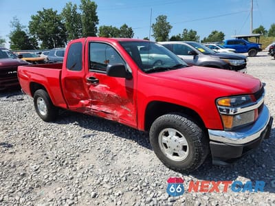 Czwarte zdjęcie samochodu z boku: 2005 CHEVROLET COLORADO VIN:1GCCS198X58148610 - miniatura