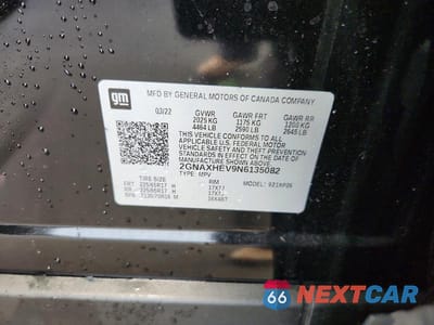 Zdjęcie 13 z 13 samochodu: 2022 CHEVROLET EQUINOX LS VIN:2GNAXHEV9N6135082 - miniatura