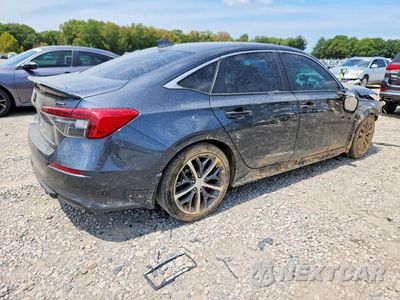 Trzecie zdjęcie samochodu z tyłu: 2024 HONDA CIVIC TOURING VIN:2HGFE1F91RH313804 - miniatura