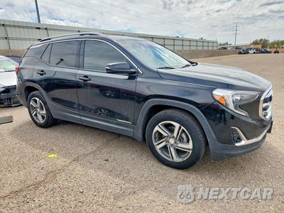 Czwarte zdjęcie samochodu z boku: 2020 GMC TERRAIN SLT VIN:3GKALVEV1LL252042 - miniatura