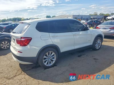 Trzecie zdjęcie samochodu z tyłu: 2013 BMW X3 XDRIVE28I VIN:5UXWX9C59D0D02878 - miniatura
