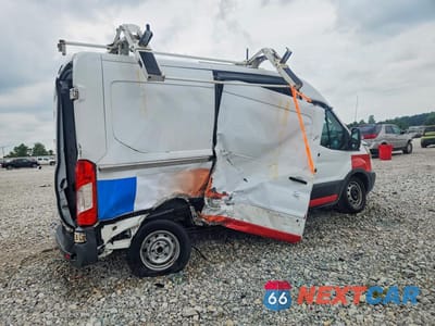 Trzecie zdjęcie samochodu z tyłu: 2016 FORD TRANSIT T-150 VIN:1FTYE1CM4GKA01207 - miniatura