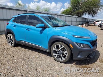 Czwarte zdjęcie samochodu z boku: 2022 HYUNDAI KONA LIMITED VIN:KM8K5CA39NU852296 - miniatura