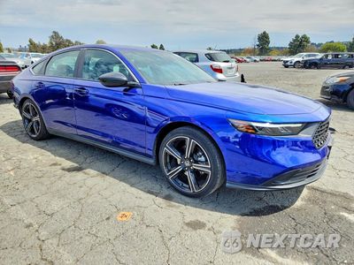Czwarte zdjęcie samochodu z boku: 2025 HONDA ACCORD HYBRID SPORT VIN:1HGCY2F5XSA016192 - miniatura