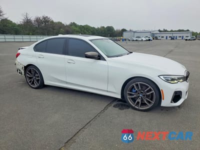Czwarte zdjęcie samochodu z boku: 2020 BMW M340XI VIN:WBA5U9C02LFH25482 - miniatura