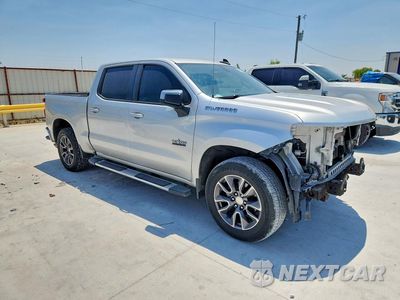 Czwarte zdjęcie samochodu z boku: 2019 CHEVROLET SILVERADO C1500 LT VIN:3GCPWCEDXKG177857 - miniatura