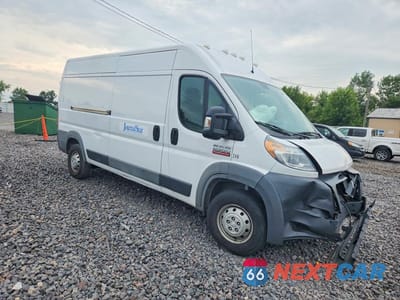 Czwarte zdjęcie samochodu z boku: 2018 RAM PROMASTER 2500 2500 HIGH VIN:3C6TRVDG7JE146841 - miniatura