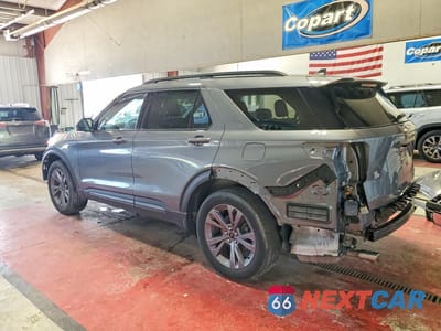 Drugie zdjęcie samochodu z przodu: 2021 FORD EXPLORER XLT VIN:1FMSK8DH1MGC45884 - miniatura