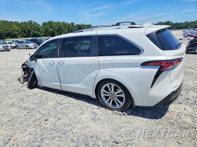 Drugie zdjęcie samochodu z przodu: 2023 TOYOTA SIENNA PLATINUM 7-PASSENGER VIN:5TDERKEC0PS146660 - miniatura