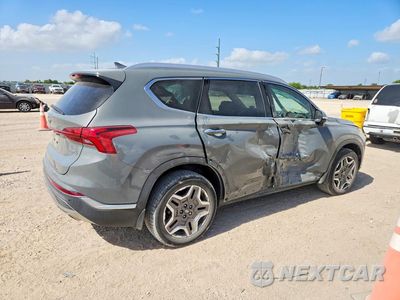Trzecie zdjęcie samochodu z tyłu: 2023 HYUNDAI SANTA FE LIMITED VIN:5NMS44AL9PH557920 - miniatura