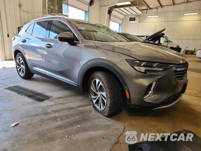 Czwarte zdjęcie samochodu z boku: 2021 BUICK ENVISION ESSENCE VIN:LRBFZPR40MD079388 - miniatura