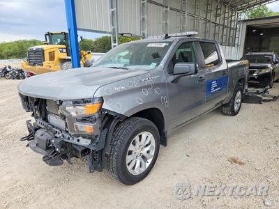 2025 CHEVROLET SILVERADO C1500 CUSTOM 1GCPABEK4SZ235680 - główne zdjęcie licytacji z USA - miniatura