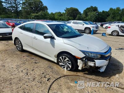 Czwarte zdjęcie samochodu z boku: 2018 HONDA CIVIC EX VIN:2HGFC2F77JH566740 - miniatura