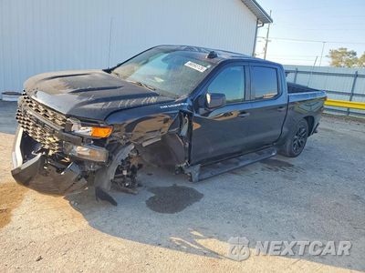 2021 CHEVROLET SILVERADO K1500 CUSTOM 1GCPYBEK1MZ376012 - główne zdjęcie licytacji z USA - miniatura