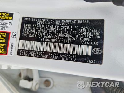 Zdjęcie 12 z 12 samochodu: 2018 TOYOTA CAMRY XSE VIN:4T1B61HK6JU147853 - miniatura