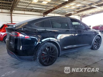 Trzecie zdjęcie samochodu z tyłu: 2018 TESLA MODEL X VIN:5YJXCDE21JF126183 - miniatura