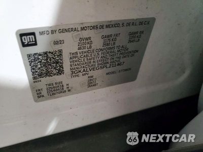 Zdjęcie 13 z 13 samochodu: 2023 GMC TERRAIN SLT VIN:3GKALVEG5PL211467 - miniatura