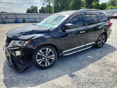 2019 NISSAN PATHFINDER PLATINUM 5N1DR2MN8KC597064 - główne zdjęcie licytacji z USA - miniatura