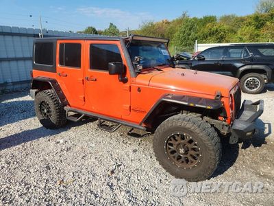 Czwarte zdjęcie samochodu z boku: 2015 JEEP WRANGLER UNLIMITED SPORT VIN:1C4BJWDG2FL718320 - miniatura