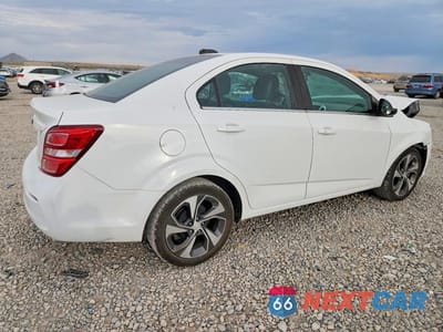 Trzecie zdjęcie samochodu z tyłu: 2018 CHEVROLET SONIC PREMIER VIN:1G1JF5SB0J4106336 - miniatura