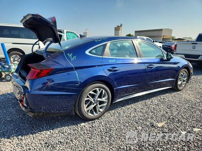Trzecie zdjęcie samochodu z tyłu: 2021 HYUNDAI SONATA SEL VIN:5NPEL4JA1MH123889 - miniatura