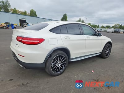 Trzecie zdjęcie samochodu z tyłu: 2017 MERCEDES-BENZ GLC COUPE 300 4MATIC VIN:WDC0J4KB1HF285183 - miniatura