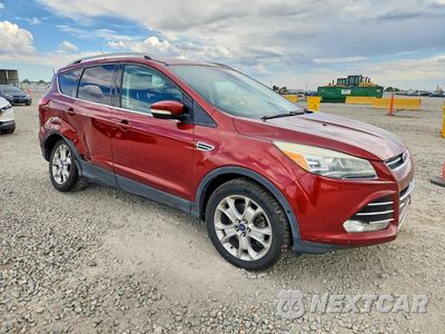 Czwarte zdjęcie samochodu z boku: 2014 FORD ESCAPE TITANIUM VIN:1FMCU9JX9EUD00424 - miniatura