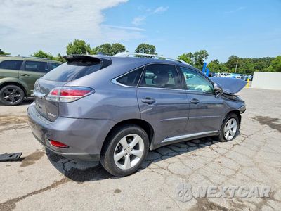 Trzecie zdjęcie samochodu z tyłu: 2014 LEXUS RX 350 BASE VIN:2T2BK1BA9EC249209 - miniatura