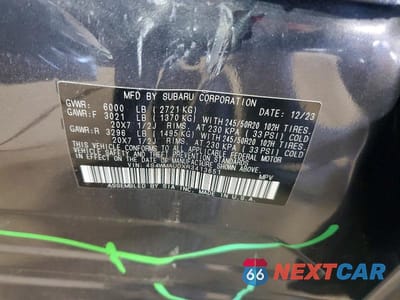 Zdjęcie 12 z 12 samochodu: 2024 SUBARU ASCENT LIMITED VIN:4S4WMAUDXR3413651 - miniatura