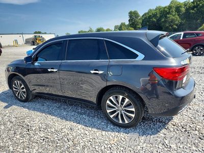 Drugie zdjęcie samochodu z przodu: 2016 ACURA MDX TECHNOLOGY VIN:5FRYD4H4XGB017744 - miniatura