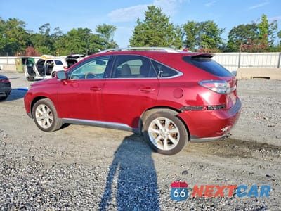 Drugie zdjęcie samochodu z przodu: 2011 LEXUS RX 350 VIN:2T2ZK1BA7BC064604 - miniatura