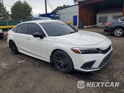 Czwarte zdjęcie samochodu z boku: 2023 HONDA CIVIC SPORT VIN:2HGFE2F50PH553863 - miniatura