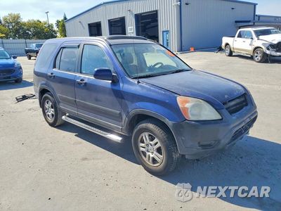 Czwarte zdjęcie samochodu z boku: 2004 HONDA CR-V EX VIN:JHLRD78814C043039 - miniatura