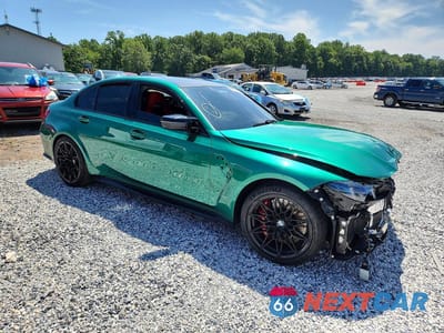 Czwarte zdjęcie samochodu z boku: 2025 BMW M3 COMPETITION VIN:WBS33HJ06SFU47555 - miniatura