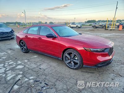 Czwarte zdjęcie samochodu z boku: 2024 HONDA ACCORD HYBRID SPORT VIN:1HGCY2F56RA047742 - miniatura