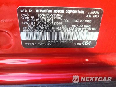 Zdjęcie 12 z 12 samochodu: 2017 MITSUBISHI OUTLANDER MAX 650 VIN:JA4AZ3A33HZ065608 - miniatura