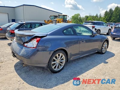 Trzecie zdjęcie samochodu z tyłu: 2011 INFINITI G37 COUPE X VIN:JN1CV6EL9BM260318 - miniatura