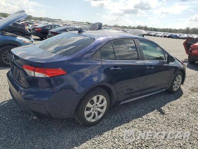 Trzecie zdjęcie samochodu z tyłu: 2022 TOYOTA COROLLA LE VIN:JTDEPMAE6NJ204743 - miniatura