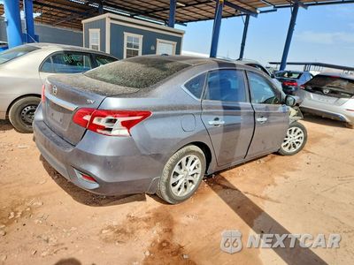 Trzecie zdjęcie samochodu z tyłu: 2019 NISSAN SENTRA SV VIN:3N1AB7AP4KL604212 - miniatura