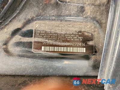 Zdjęcie 12 z 12 samochodu: 2007 BMW 328 I SULEV VIN:WBAVC53507FZ72414 - miniatura
