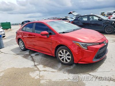 Czwarte zdjęcie samochodu z boku: 2021 TOYOTA COROLLA LE VIN:5YFEPMAE1MP252337 - miniatura
