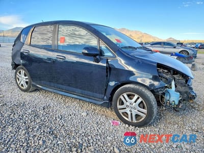Czwarte zdjęcie samochodu z boku: 2008 HONDA FIT SPORT VIN:JHMGD38668S023732 - miniatura