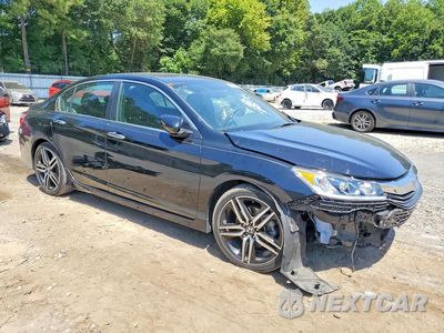 Czwarte zdjęcie samochodu z boku: 2017 HONDA ACCORD SPORT SPECIAL EDITION VIN:1HGCR2F10HA021677 - miniatura