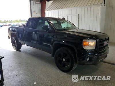Czwarte zdjęcie samochodu z boku: 2015 GMC SIERRA K1500 VIN:1GTV2TEC5FZ362575 - miniatura